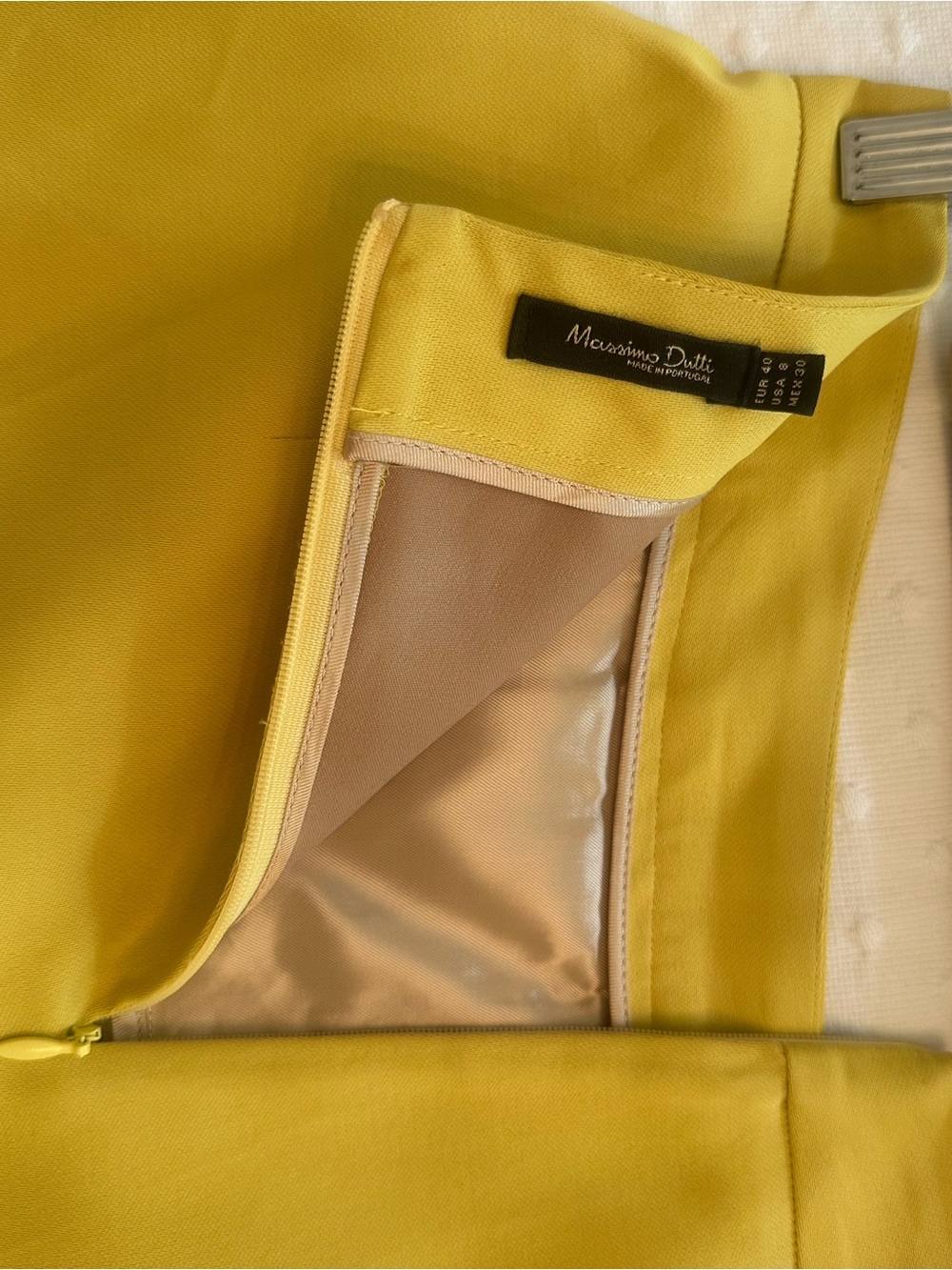 Yellow Massimo Duti Skirt - Picture 8 of 8